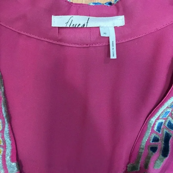 Anthropologie Floreat Japonica Blouse - Picture 6 of 13